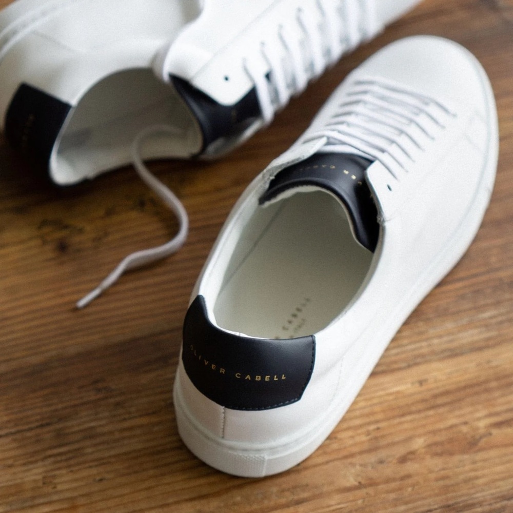 Oliver Cabell Leather Sneakers - Low 1 | Ocean